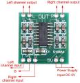 5PCS PAM8403 Mini two channel 2X3W Class D Audio Power Amplification Module Digital Stereo Audio Amplifier Board In Pakistan. 