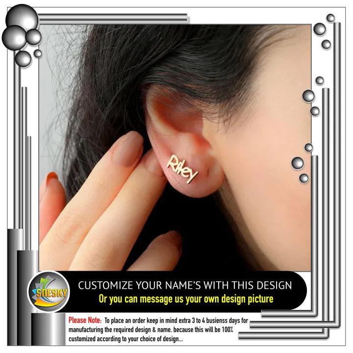 Customize%20Name%20Earrings%20for%20Girls,%20Fashion%20Jewellery%20Stud%20Earrings%20-%20Image%206