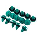 OYPFXMI- 25 Pcs Trim Panel Nylon Retainer Clips for Toyota & 2Pcs License Plate Light Lamp for Mitsubishi Lancer X Evo 2003-2017. 