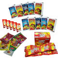 20 Pcs Set - 10 Tamil Imli Sauce 10 Churan Chaat Masala - Strips Sweet and Sour Tamil Imli Chatni Fresh Box - For Irani Persian Lavashak Fruit Lather Roll Bites Imli Souce Layer Sheets -  Coouran Chat Masala Powder Viral Rolls Taili Candy Sheet snack. 