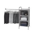 Garments organizer, Shelf Clothes Hanging Organizers Pant Organizers Holder Wardrobe Section Storage Closet Organiser Shoe Clothes Garment, Versa System Wall Mount Shelf and Cubby Tower, Neatfreak UK Top Brand. 