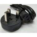 Honglin Mains FUSED Type G 3-Pin Plug Power Cord 1.5m 10A fused Plug 250V PC or Printer. 