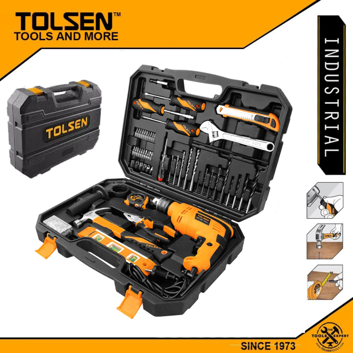 Tolsen%2095%20Pcs%20Professional%20Tool%20set%20With%20Industrial%20hammer%20Drill%20FX%20Series%20710W%20-%20Image%203