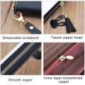 Leather Wallet Women Luxury Big Capacity Clutch Long Ladies Purse Card Holder Geometric Women Wallets Money Pocket Bag W052. 