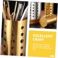 Stainless Steel Spoon Holder for Spoons Forks Kitchen Utensils - Silver, Golden. 