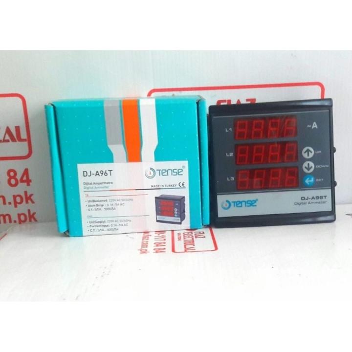 Three Phase Pannel Mounted Amp Meter