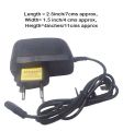 Mobile Phone Charges Hi-Power 8600 Hi-Speed IC 13003 Mini Gold Seven Light Charger for Android/Samsung Black Plastic QWIS-1001-20 QUALITY WEB PLACE. 
