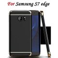 Samsung Galaxy S7 edge  IPaky Anti-Shock 3in1 Protection Case Back Cover  - Black. 