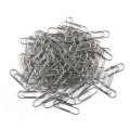 Nickel-Plated Paper Clip Back-Type Buckle Back-Line Needle Clip Paper Clips File Paper Office Supply Paper Clip. 