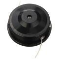 2X Replacement Petrol Trimmer Head Strimmer Bump Feed Line Spool Brush Cutter Grass. 