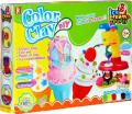 COLOR CLAY DIY ICE CREAM PARTY PLAYSET. 