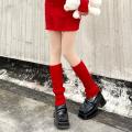 Y2k Accessories Winter Leg Warmers Women Socks Goth Knit Socks Fluffy Y2k Legs Warm Sock for Gothic Style Legging. 
