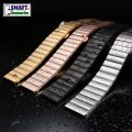 22mm Stainless Steel Link Chain Bracelet Straps Watchband For Samsung Galaxy Watch 3, Gear S4 46mm, Huawei Watch GT 2, GT 2 Titanium Smartwatches Galaxy Watch, Moto 360. 
