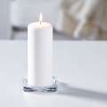IKEA Candle Dish Glass. 