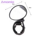 Amamia Handlebar Mirror Full Angle Adjustment Compact Size Cycling Rear View Mirror. 