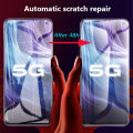 vivo X60 Pro 5G Screen Protector Clear TPU Fingerprint Hydrogel Full Cover Soft Screen Film Film (Not Glass). 