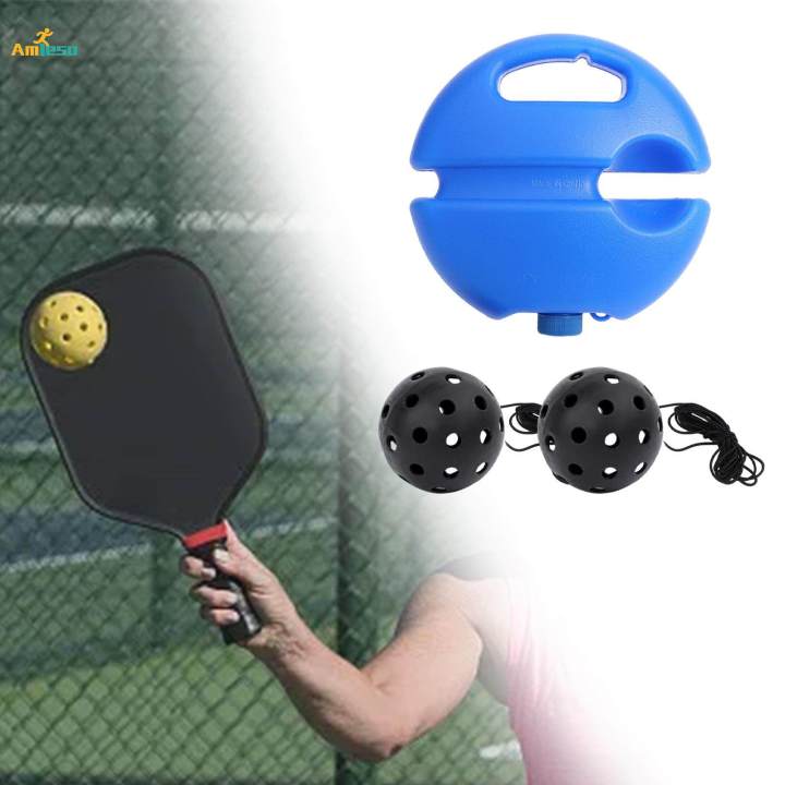 Pickleball%20Trainer%20with%2040%20Holes%20Pickleball%20Ball%20Rope%20for%20Single%20Player%20-%20Image%205