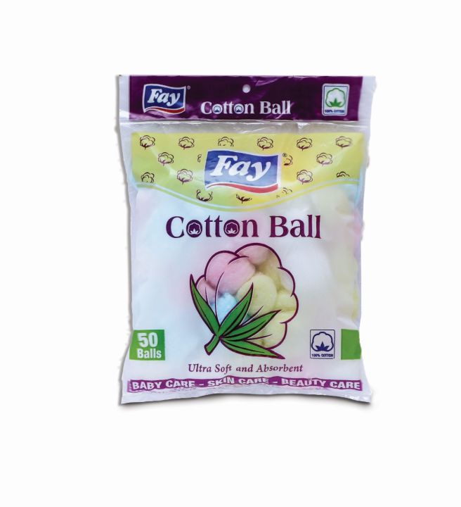 FAY COTTON BALL 50'S SINGLE PACK