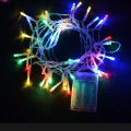Golden Multi Battery Operated Blinking LED Fairy Light Flashing for Festival Eid Wedding Function Birthday Party Decoration - 12 ft. 
