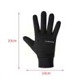 Football Gloves Waterproof Thermal Grip Outfield Cycling Player Bicycle Field Bike Sports Sports Outdoor guantes moto. 