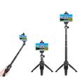 YUNTENG YT-9928 Multifunction Selfie Stick Tripod with Bluetooth Remote. 