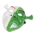 Cartoon Movie Character Shrek Face Mask, Pakistan Flag Color White Green Face Masks For Celebrate Happy Independence Day Parties With Cosplay Pretend Party Wear 9 x 7.5 Size Inch Enjoy Event Celebration Photoshoot School Function & Costume Parties. 