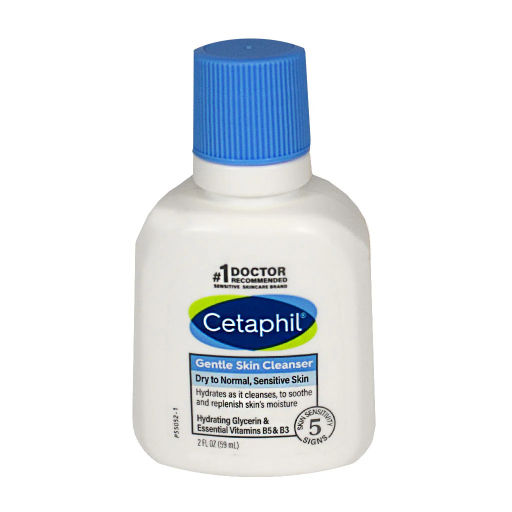 Cetaphil Gentle Skin Cleanser for Sensitive Skin 59ml Travel Size