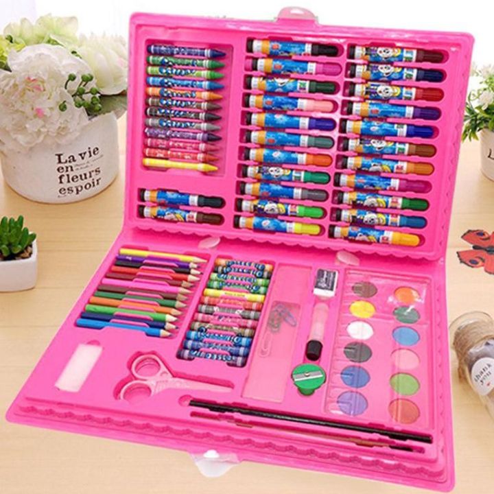86%20Pcs%20Multi%20Coloring%20Set%20Color%20Kit%20/%20Set%20with%20Button%20Box%20Best%20Quality%20For%20kids%20-%20Image%202