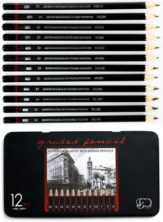 Professional%20Sketch%20and%20Drawing%20Pencils%20Set,Art%20Pencil(8B-2H).%20(24-Count)%20Best%20Quality%20-%20Image%203