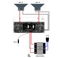 Zaedok Audio - Ashya A100 - D1047 & B817 - 70+70 Watts Power Audio Amplifier Circuit Board. 