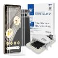 Whitestone Dome Glass For Google Pixel 7 Pro Tempered Glass Screen Protector with 1 Pack of Lens Protector – 2 Pack of Glass with UV Kit. 