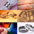 Personalized Stylish Name Golden Ring - Buy 1 Get 1 Free Silver Ring - Black Ring - Rings. 