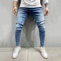 New Attractive Light Blue Jeans for men. 