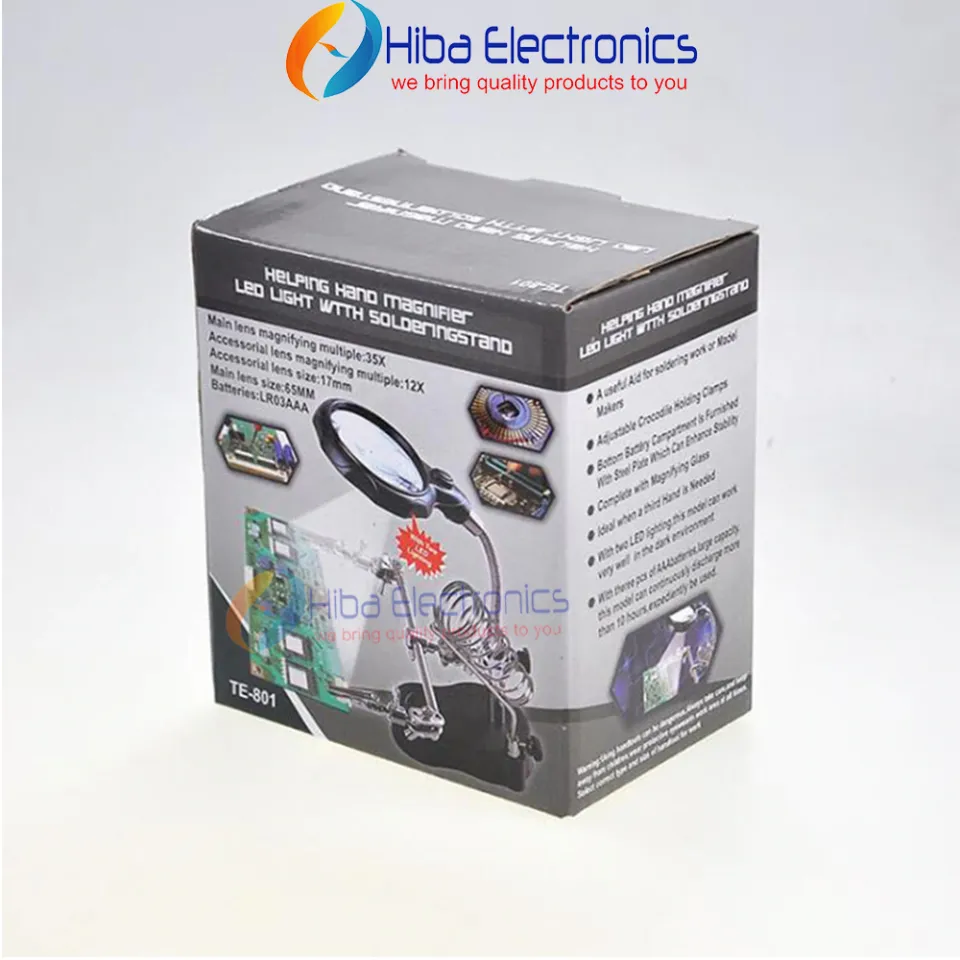 Helping Hands Soldering Magnifying Glass, Upgrade Soldering Station Helping Hands Soldering Magnifying Glass, Upgrade Soldering Station