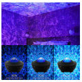 Galaxy projector Starry Light Projector Lamp Galaxy  Projector Night Light Table Lamp With Speaker Music Water Wave LED Projector Light Bluetooth Galaxy Projector Sound Light Decoration Room Decoration Home Decoration Light for Kids 21 Lighting Modes. 