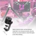 Table Mount Clamp Strong Adjustable Screw C Shape Mic Clamp Holder Desk Clamp for Reading Office. 