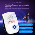 High Quality High Power Ultrasonic Repeller High Power Repeller Power Saver Fly Trap US Plug Effectively Repels Rodents Deworming Device Home. 