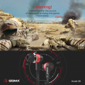 Sigma Ready to play S9 – Stereo In-Ear Headphones with Nylon Cable and Microphone in Black – Be surrounded by The Game Environment. 