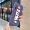 YIWESAN For Huawei Nova 7i Case Thin Side New Design Phone Case Square Edge Pattern Silicone Casing Fashion Tide Full Back Cover Camera Shockproof Protection Cases Softcase Men Women. 