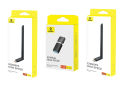 Baseus 650Mbps WiFi Adapter, 2.4G/5G Dual Band Wireless Network Adapter for PC Desktop, Supports Windows & Linux. 