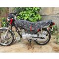High quality stylish bike seat cover  for All 70cc, 125cc bikes, dustproof motorcycle top cover. 