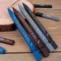 2Pcs Student School Stationary Supplies 2B Pencil Black 6Pcs Lead Refills Mechanical Holder Testing Exam. 