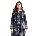 Maahru - Unstitched fabric for women - 2 Piece - Monochrome Chic. 