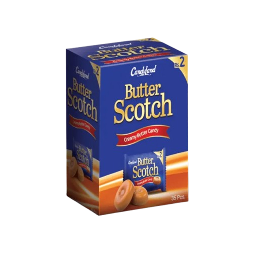 Candyland Butterscotch Candy – Classic Sweet & Buttery Treat (Pack of 50) | Smooth & Delicious Butterscotch Flavor | Perfect for Sharing & Snacking