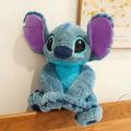 Lethe Ling Disney 60CM Plush Stuffed Toys Lilo Stitch Kawaii Cartoon Animal Cushion Pillow Doll Couple Girls BoyChristmas Gift peluches. 