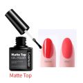 Lanmuiar Top Coat Nail Polish Base Coat Matt Coat Transparent Clear UV Primer Gel Polish Gel Lacquer Nail Manicure. 