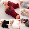 Wool Gloves Fancy Winter Women Grils wool glovs Gloves Knitting Woo wool glovs Keep Warm Short Mitten Fingerless Lady Girl Half Finger Gloves Rabbit Lady hand Gloves Random Colour. 