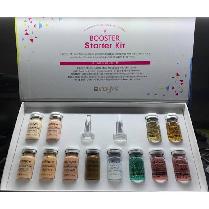 BB Glow Booster Starter Ampoule Kit Liquid for Micro needles Treatment
