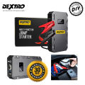 Dextro Multi Function High Power Portable Car Jump Starter - 10,000mAH - Jump Starter Power Station. 