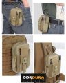 【KuaKe Mall】D30 Tactical Molle Waist Bag Men's Outdoor Sport Running Pack Mobile Phone Case for SAMSUNG 2 3 4 1000D CORDURA. 